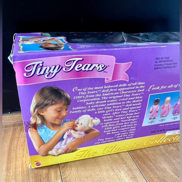 The Classic Collection - Tiny Tears Baby Doll - Picture 7 of 10
